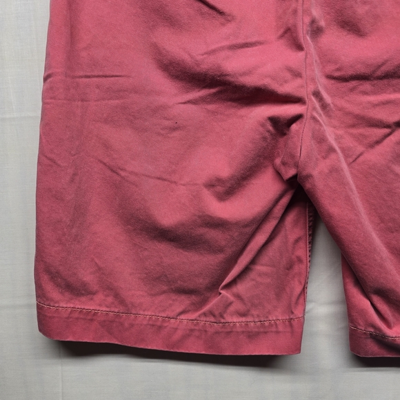 Polo by Ralph Lauren Rose Red Flat-Front Chino Shorts - Picture 8 of 10